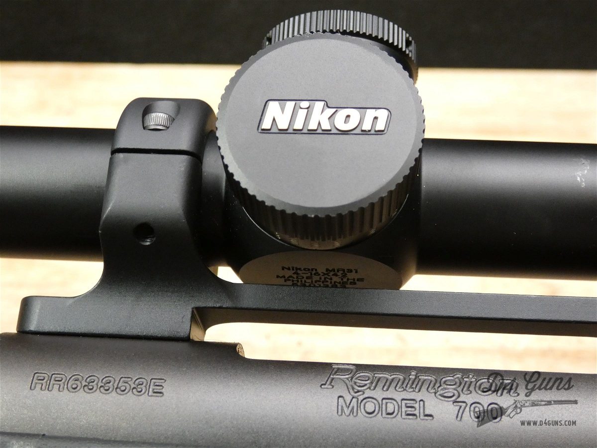 Remington 700 SPS Tactical - .308 Win - Nikon Scope & Custom Plano Case - C-img-32