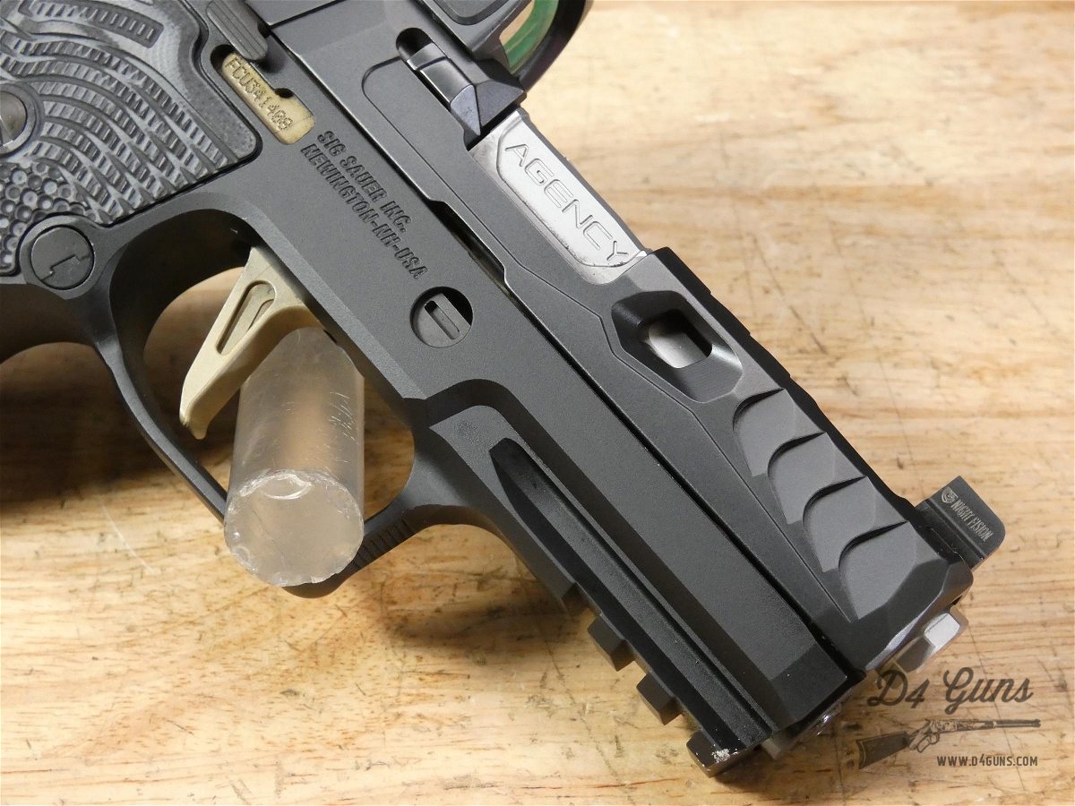 Sig Sauer P320 Custom Works - 9mm - w/ Trijicon RMR & MUCH MORE - 320 - C-img-10