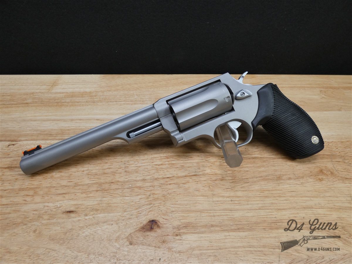 Taurus Judge - .45 LC/.410GA - Stainless Matte - Shotgun Revolver - 6.5 BBL-img-5