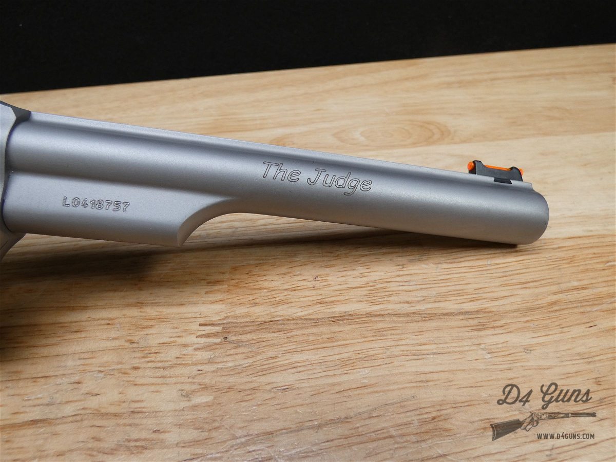 Taurus Judge - .45 LC/.410GA - Stainless Matte - Shotgun Revolver - 6.5 BBL-img-18