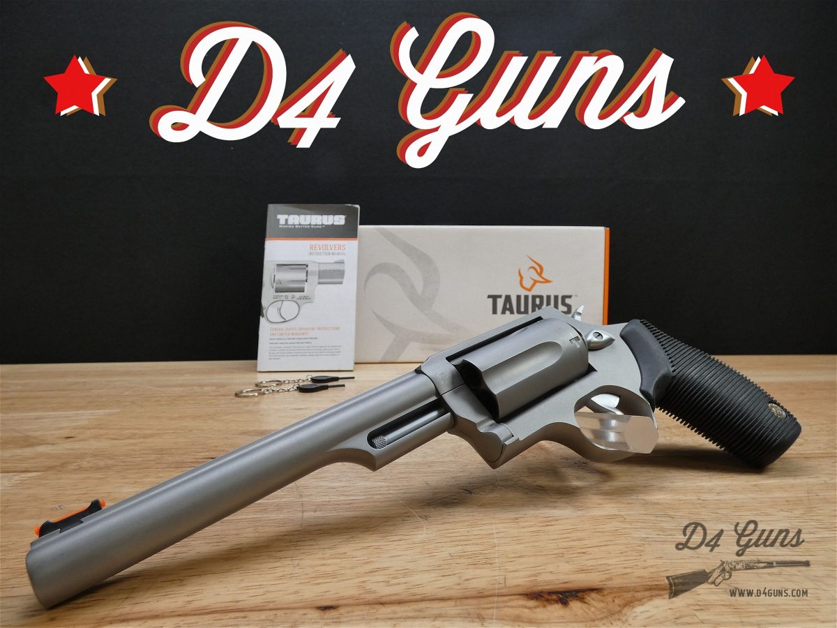 Taurus Judge - .45 LC/.410GA - Stainless Matte - Shotgun Revolver - 6.5 BBL-img-0