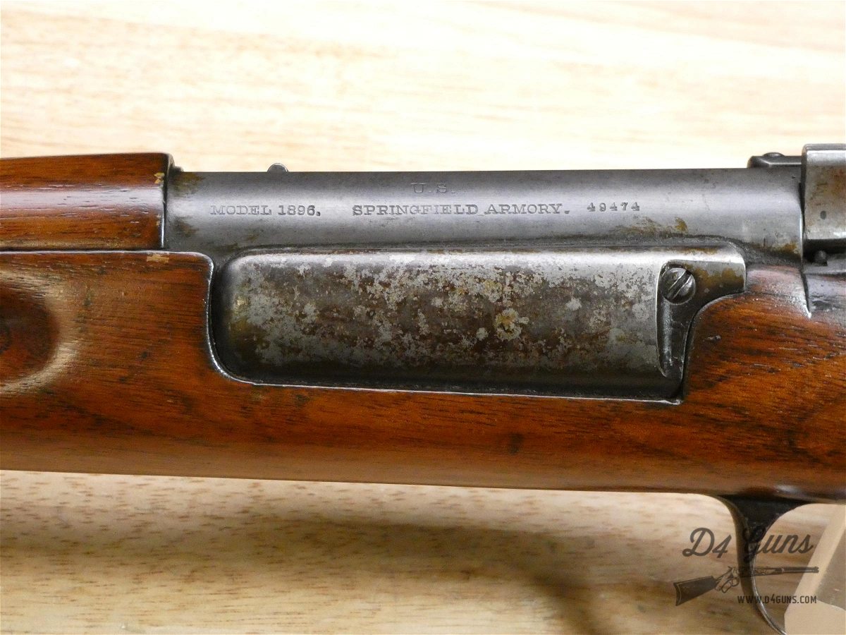 U.S. Springfield 1896 Krag Carbine - .30-40 Krag - MFG 1896 - Bolt Rifle-img-7
