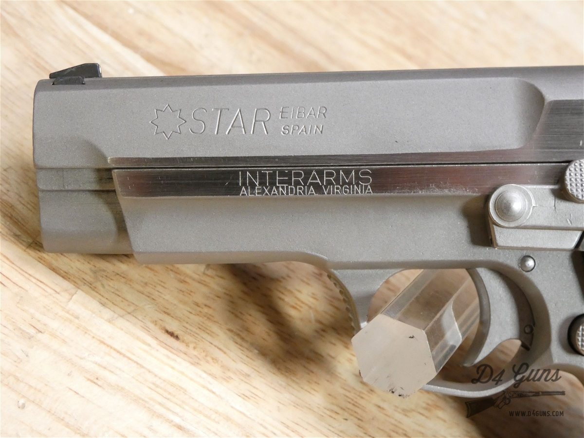 Star M-43 Firestar - 9mm - M43 - Eibar Spain - W/ Case & Mag - Stainless-img-4