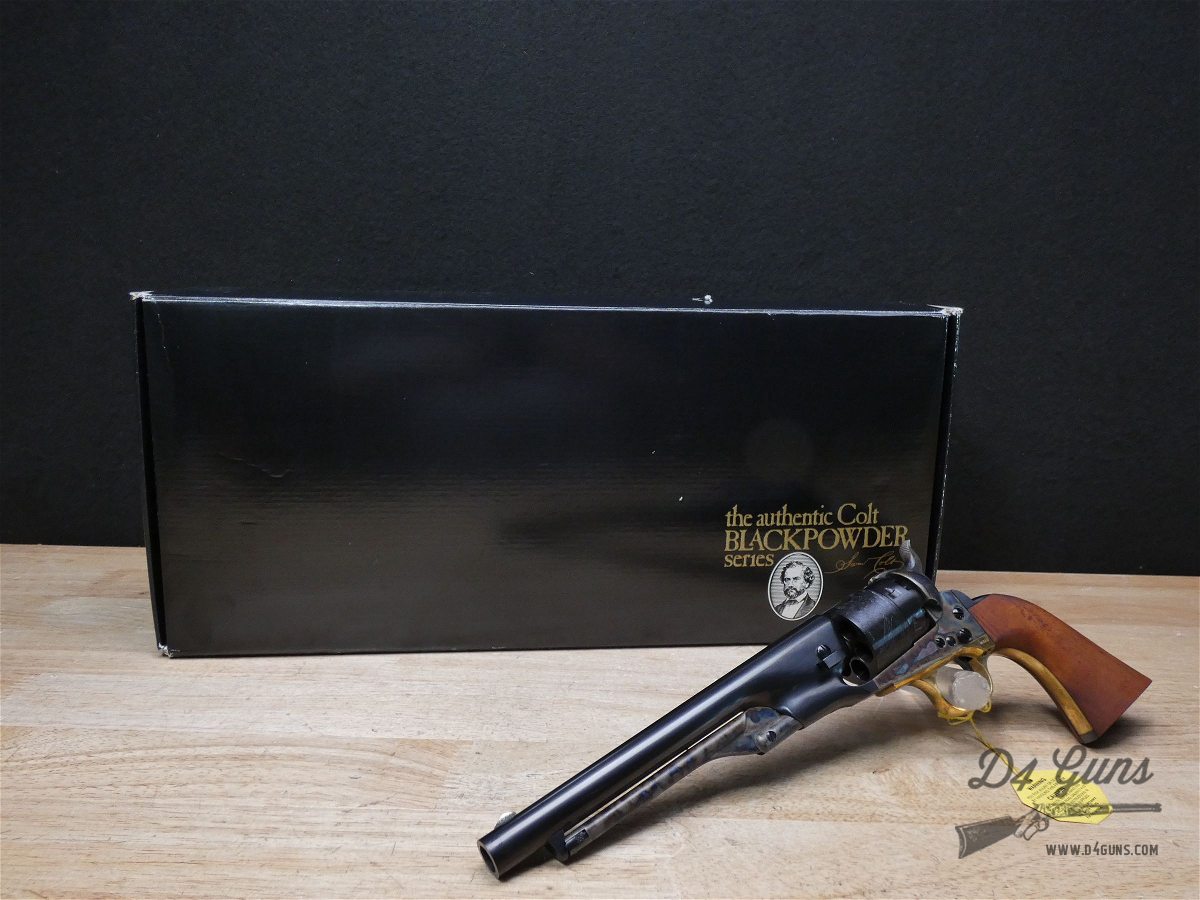 Colt Model 1860 Army Authentic Black Powder Series - .44 Cal - XLNT-img-1