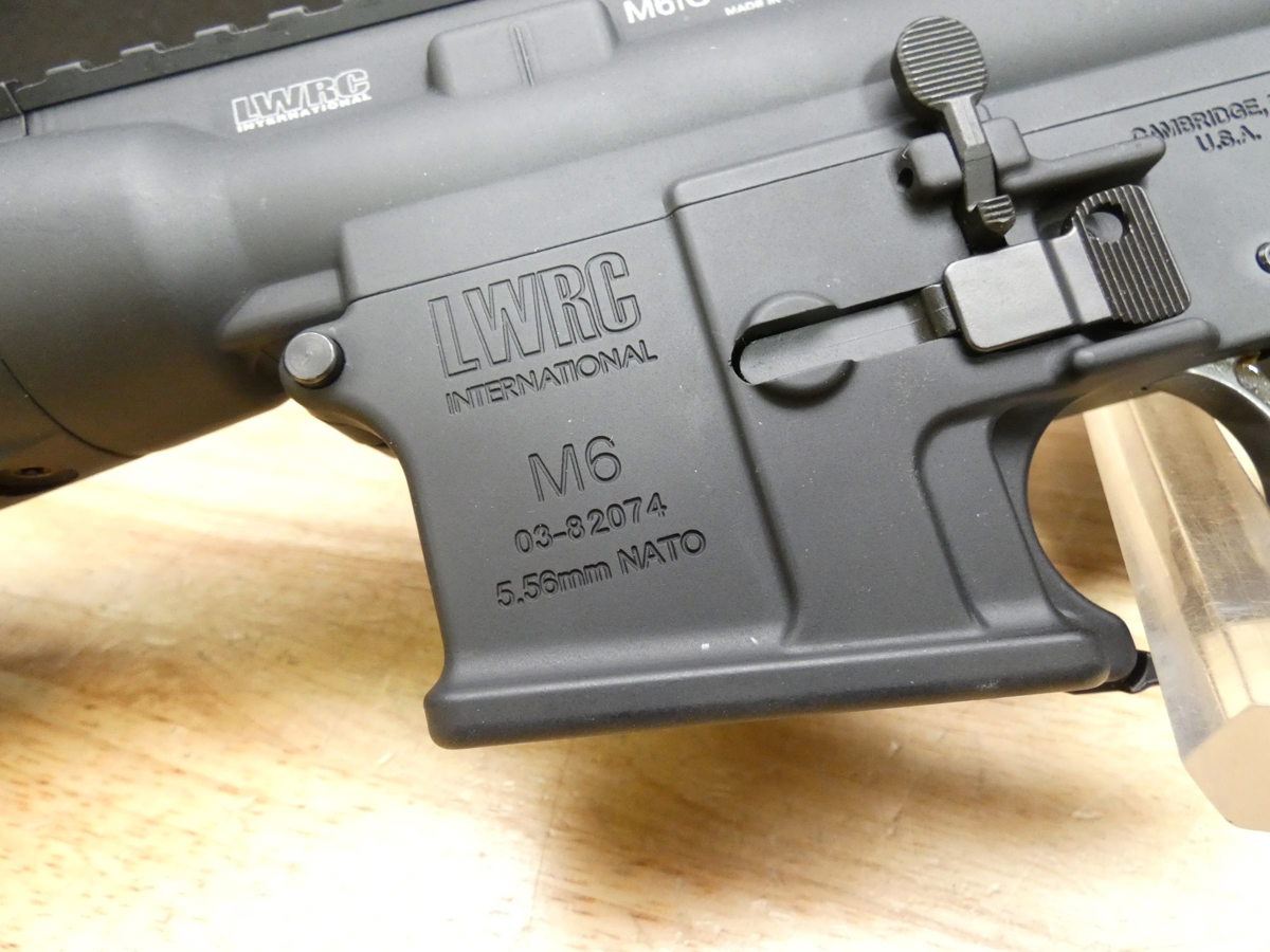 LWRC M6IC-SPR - 5.56 NATO - M6IC - Piston - Surefire - w/ OG Case & Mag ...