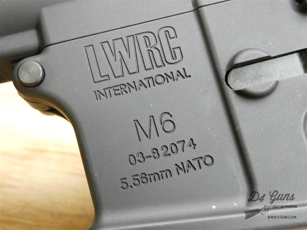 LWRC M6IC-SPR - 5.56 NATO - M6IC - Piston - Surefire - w/ OG Case & Mag ...