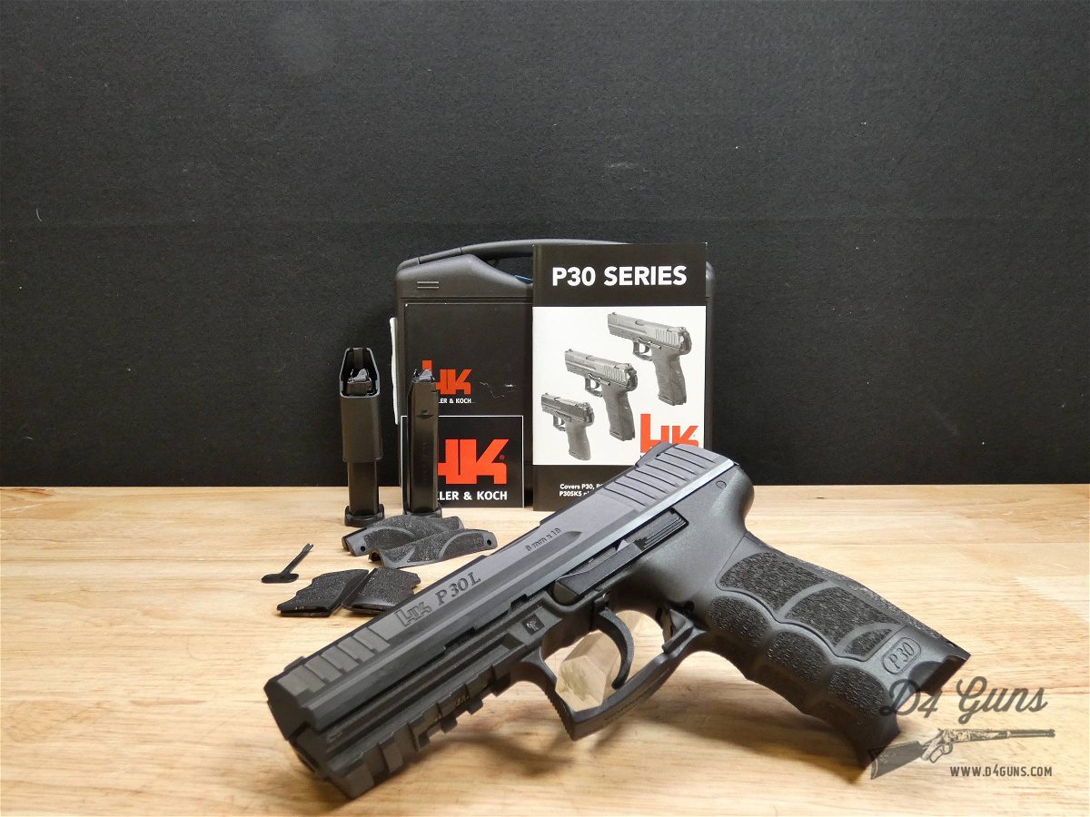 Heckler & Koch P30L-V3 - 9mm - w/ OG Case & 2 Mags - HK P30 - MFG 2019-img-1