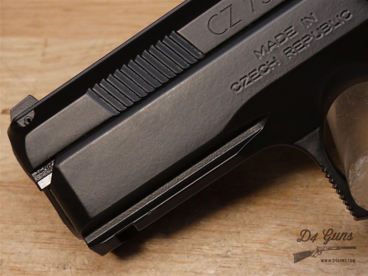 CZ 75 P-01 - 9mm - w/ 4 Mags - P01 - MFG 2015 - Compact - CCW Pistol-img-3