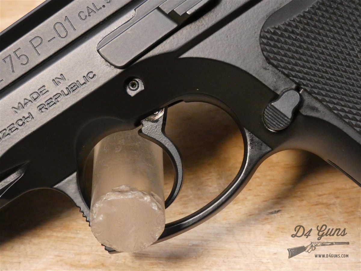 CZ 75 P-01 - 9mm - w/ 4 Mags - P01 - MFG 2015 - Compact - CCW Pistol-img-8