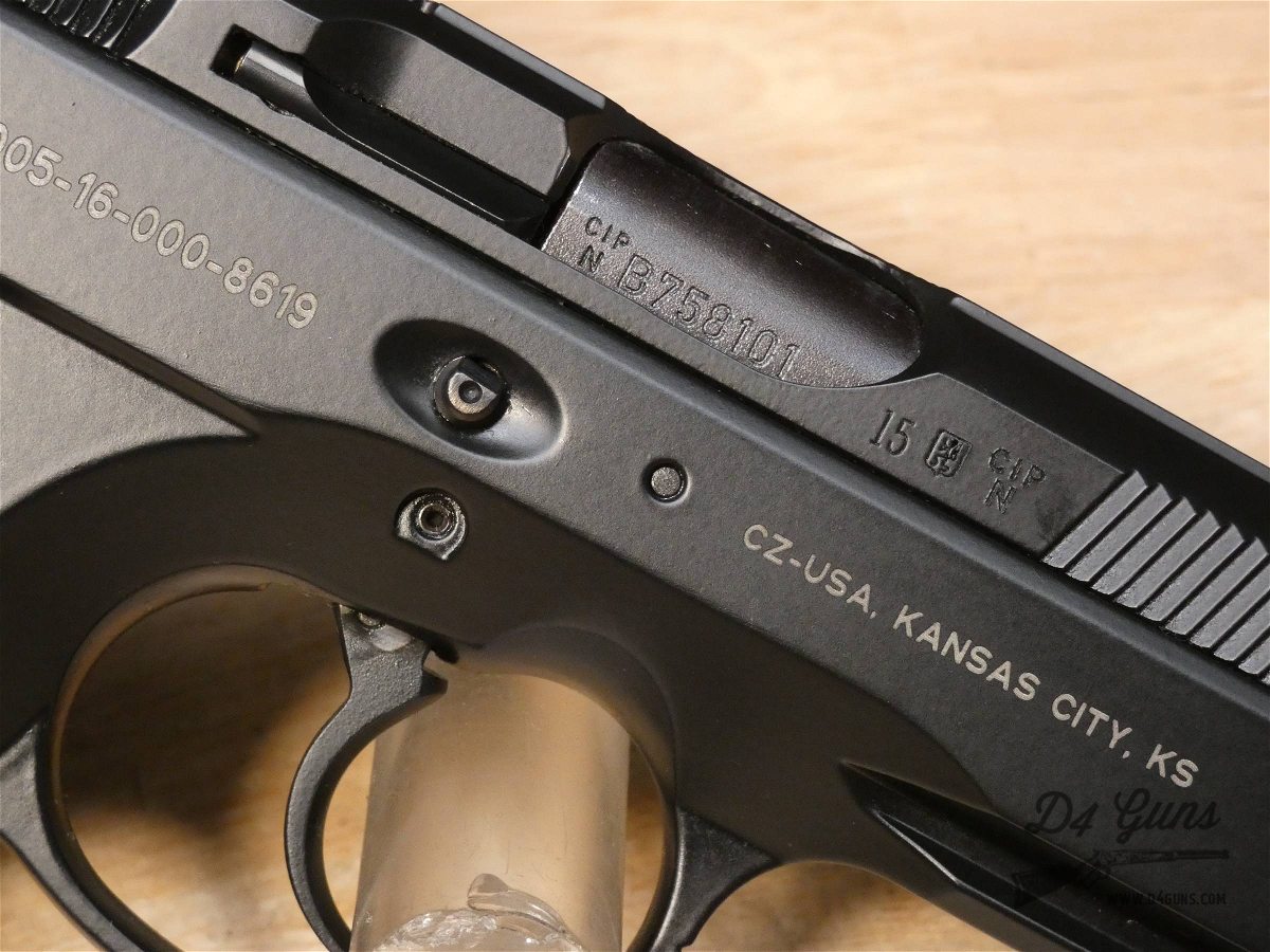 CZ 75 P-01 - 9mm - w/ 4 Mags - P01 - MFG 2015 - Compact - CCW Pistol-img-12