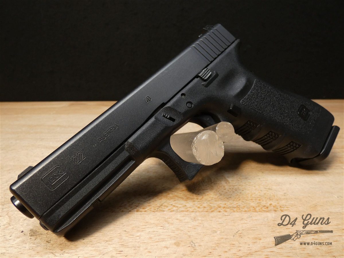 Glock 22 Gen 3 - .40 S&W - w/ OG Case & 2 Mags - G22 - A Police Favorite!-img-2