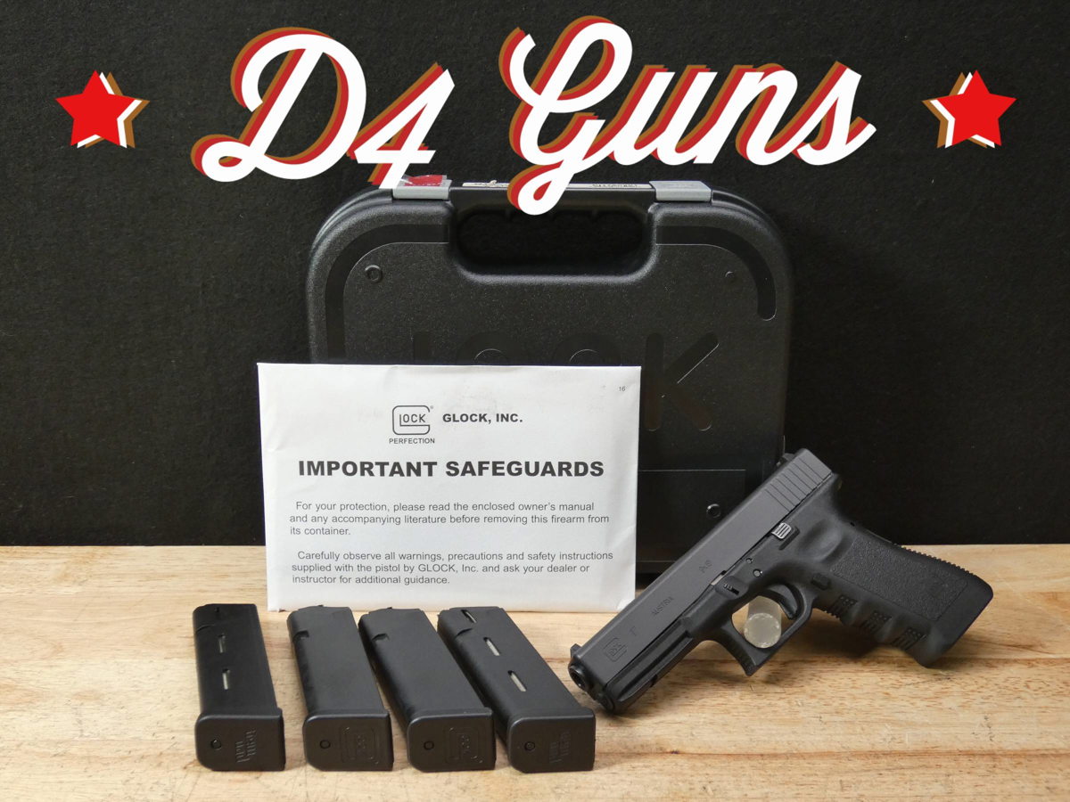Glock 17 Gen 3 - 9mm - G17 Gen3 - Austria - OG Case & MUCH MORE-img-0