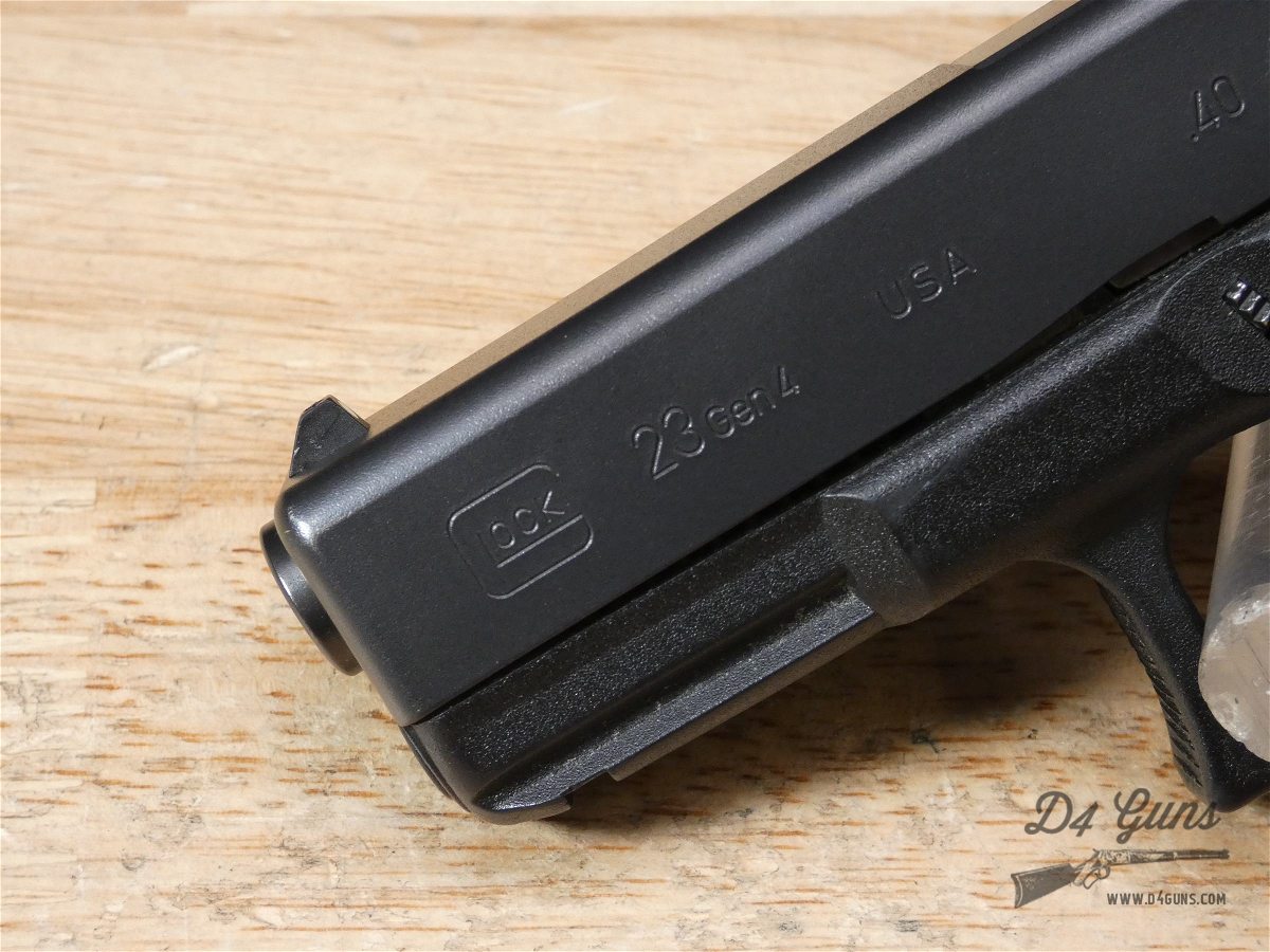 Glock 23 Gen4 - .40 S&W - G23 - Gen 4 - Austria - CCW - w/ OG Case & 3 Mags-img-2