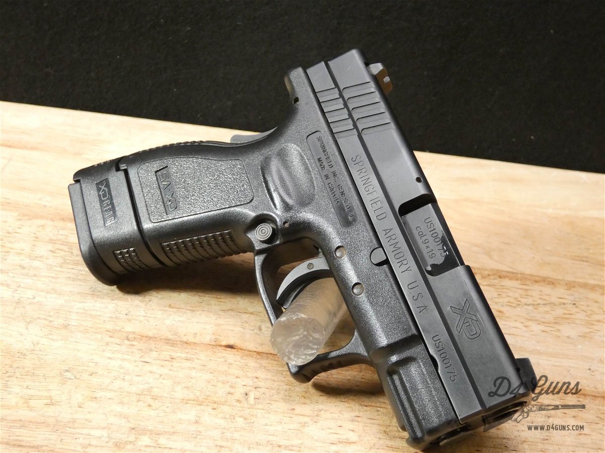 Springfield XD-9 Sub-Compact - 9mm - CCW - XD9 - XD 9 - w/ OG Case & 2 Mags-img-27