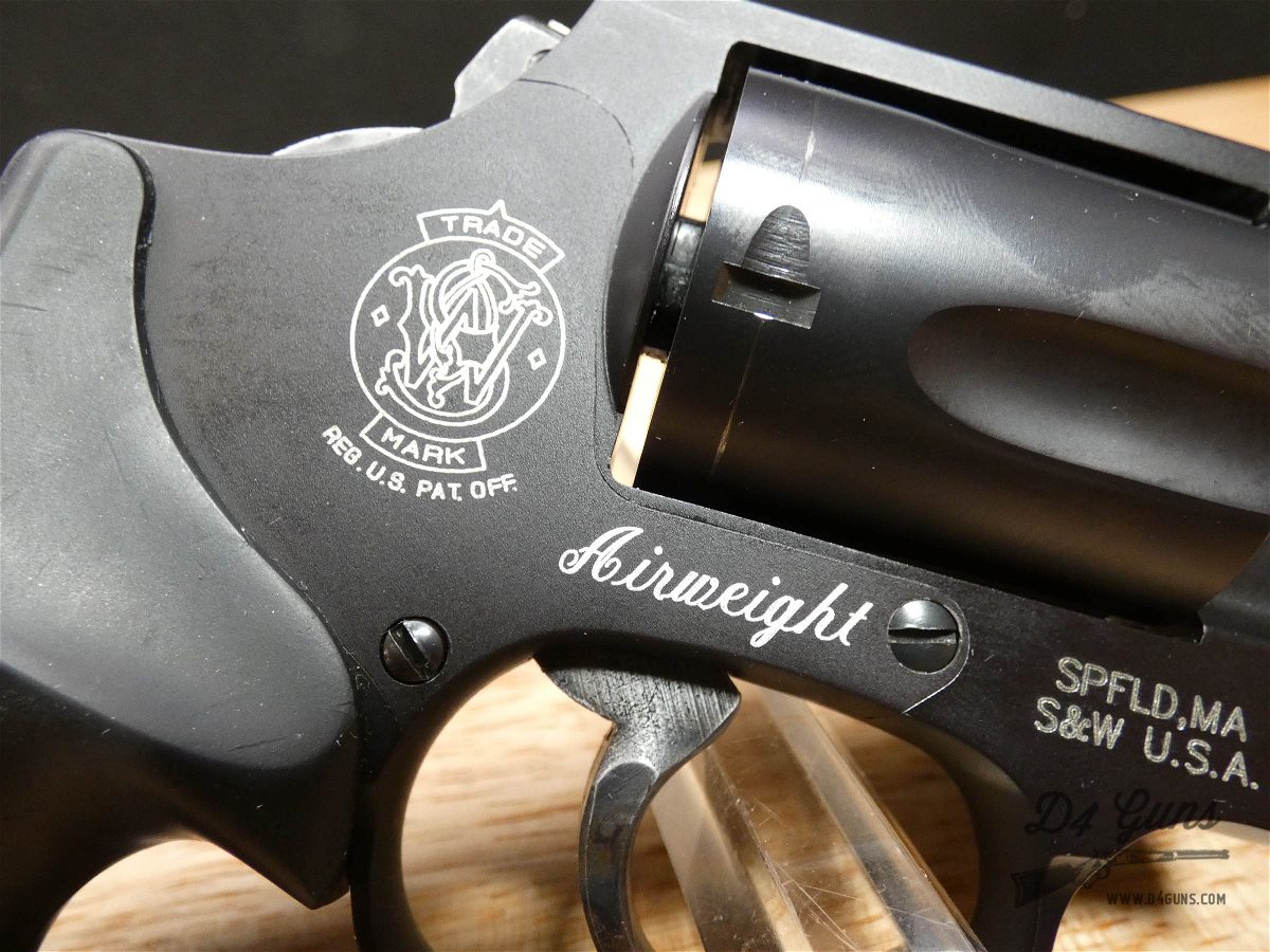 Smith & Wesson 37-2 - .38 SPL - S&W 37 - w/ OG Case - CCW - XLNT!-img-27