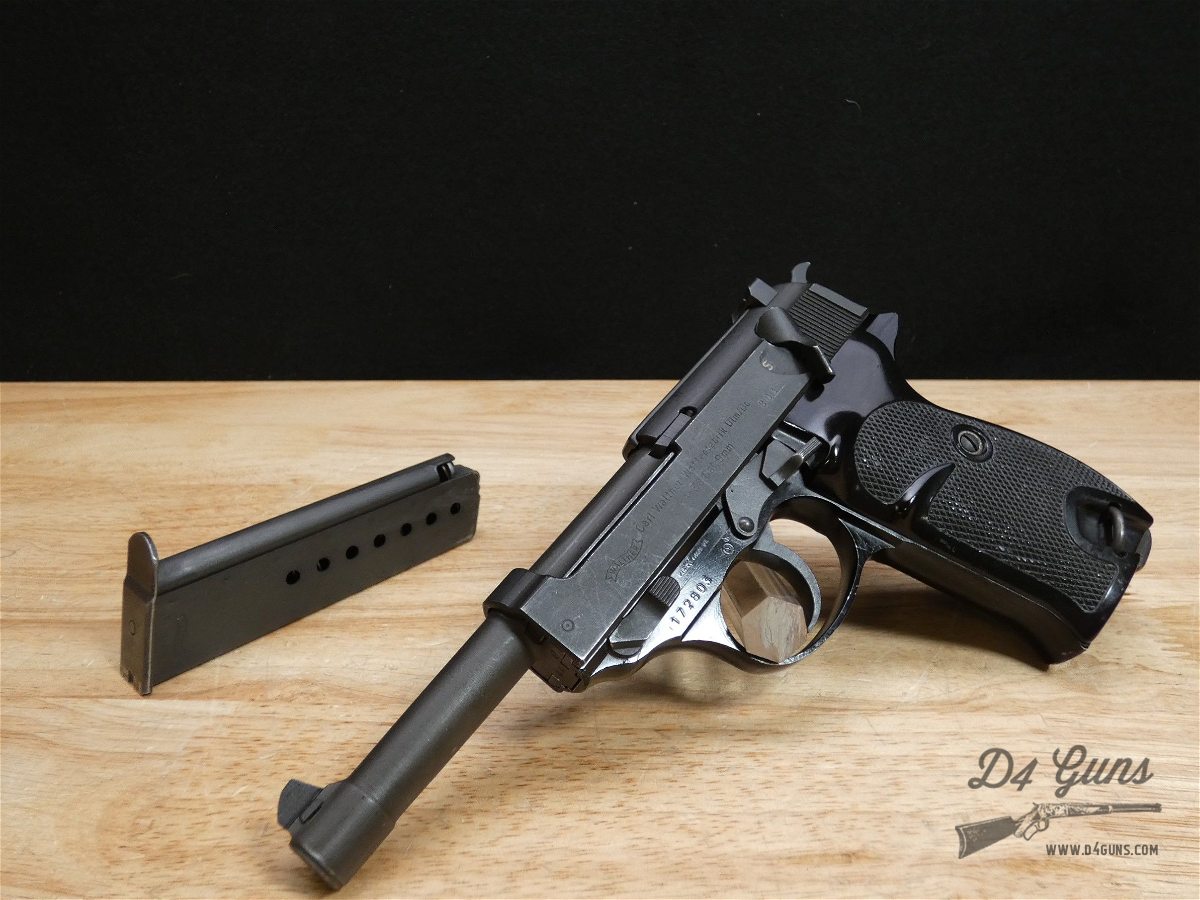 Walther P38 - 9mm- Commercial P1 - w/ Mag - Post war P1-img-1