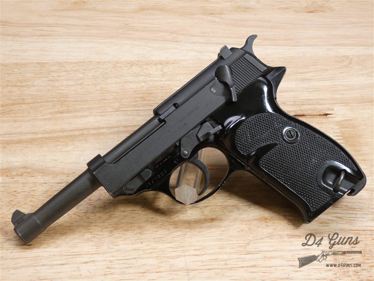 Walther P38 - 9mm- Commercial P1 - w/ Mag - Post war P1-img-2