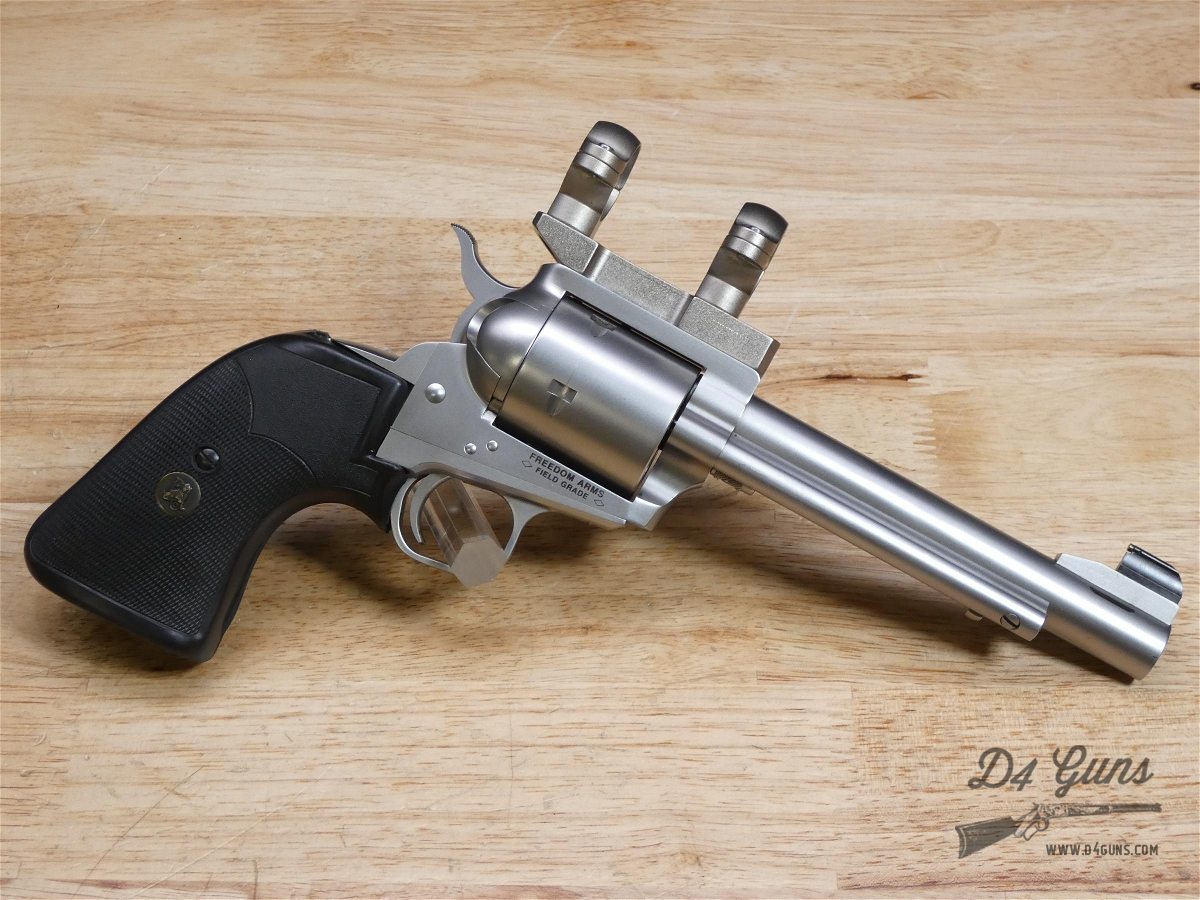 Freedom Arms Model 83 Field Grade - .454 Casull - Stainless - XLNT!-img-8