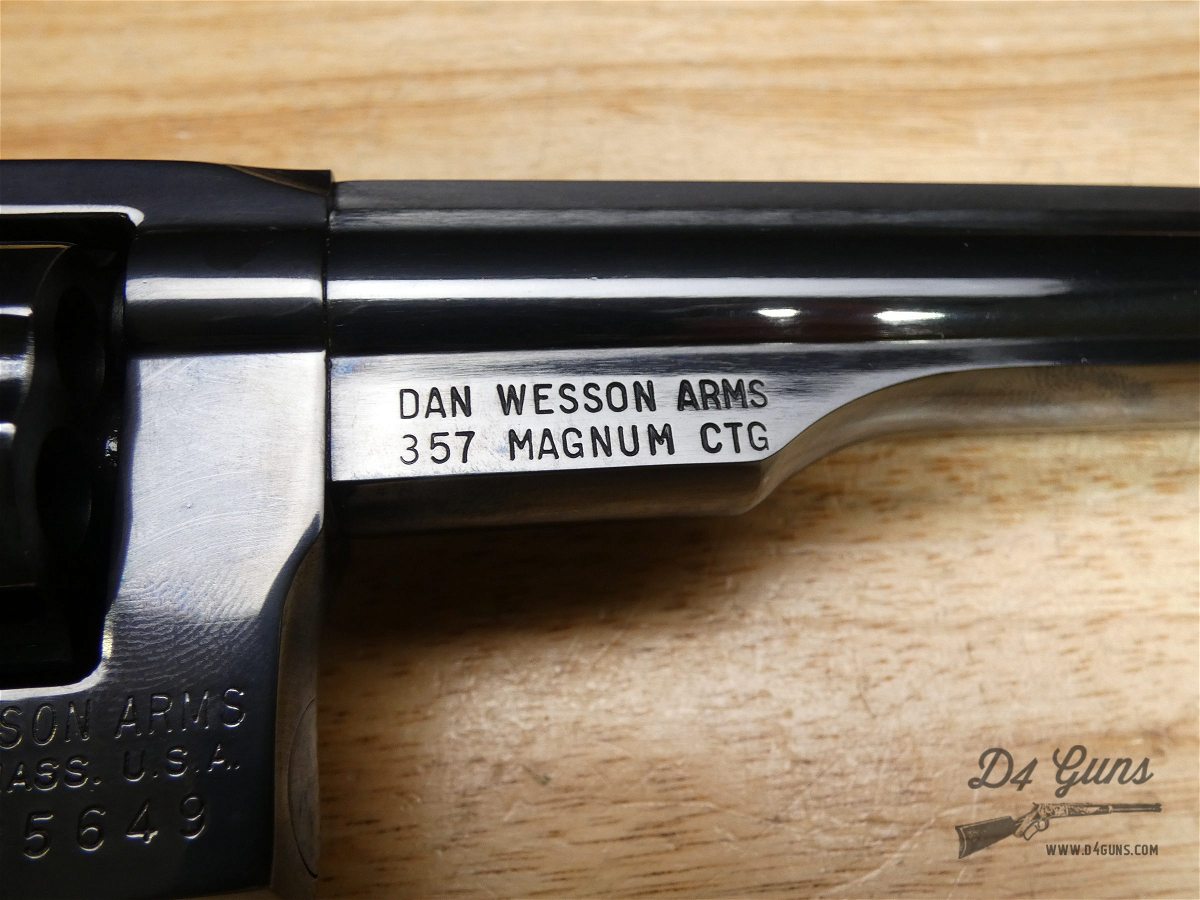 Dan Wesson Model 15-2VH - .357 Mag - 6 IN BBL - 15-2 - XLNT!-img-28