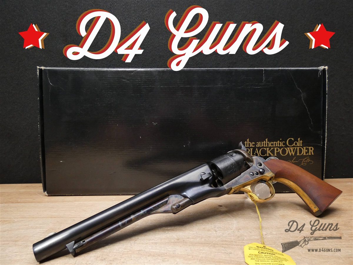 Colt Model 1860 Army Authentic Black Powder Series - .44 Cal - XLNT-img-0