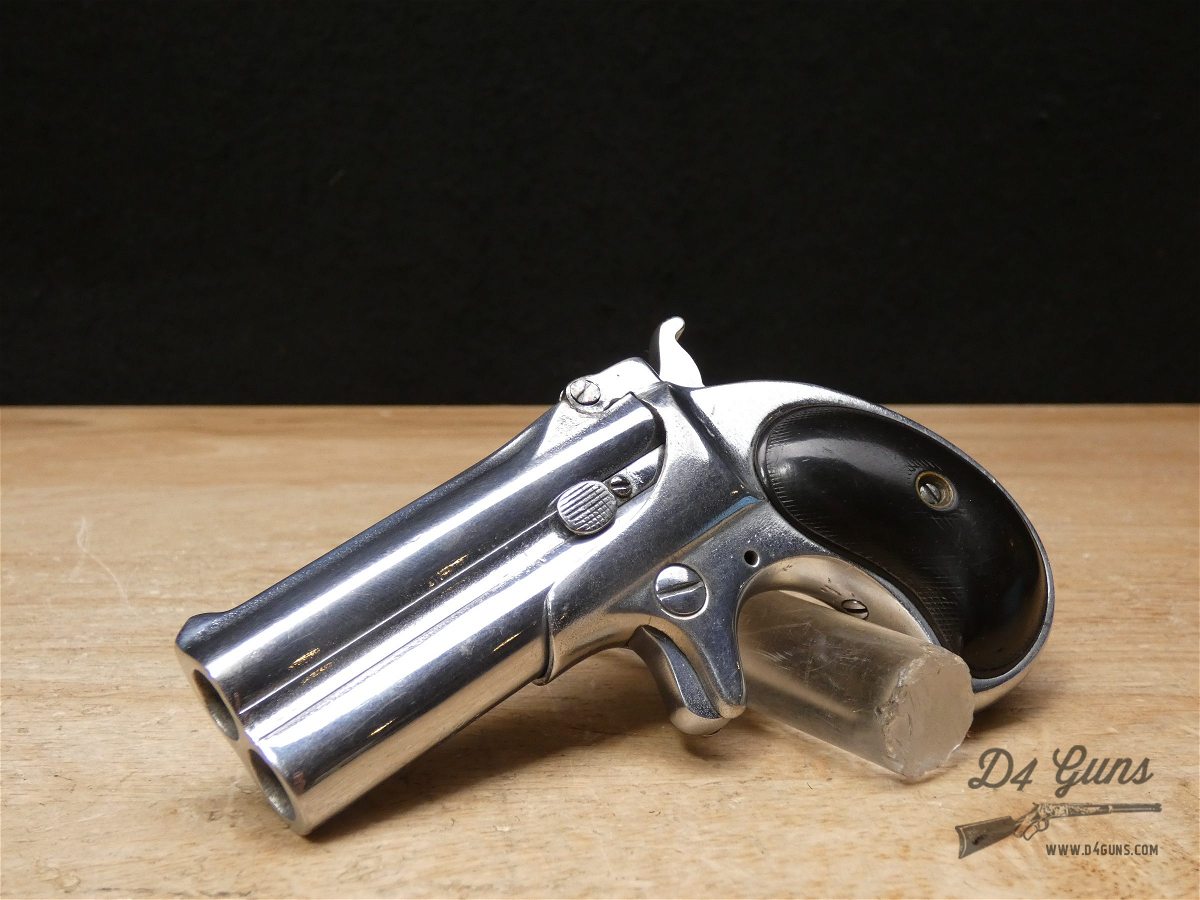 Remington Model 95 Derringer - .41 Short - Pocket Pistol - Nickel-img-20