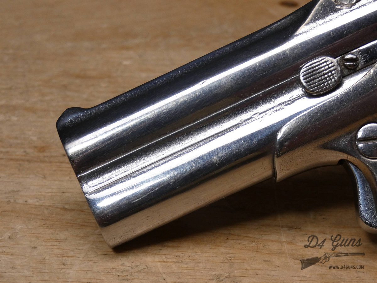 Remington Model 95 Derringer - .41 Short - Pocket Pistol - Nickel-img-2