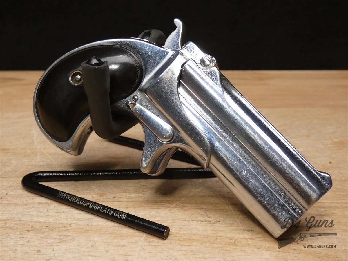 Remington Model 95 Derringer - .41 Short - Pocket Pistol - Nickel-img-6