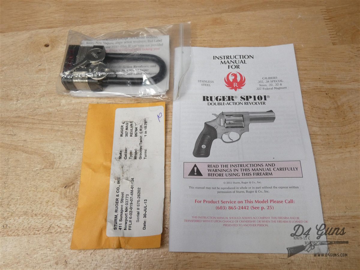 Ruger SP101 Deluxe TALO Exclusive Engraved - .357 Mag - OG Case & More 2013-img-25