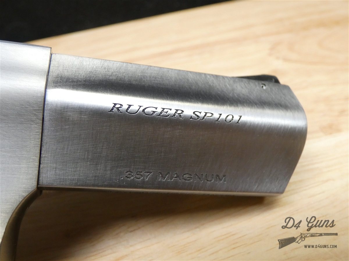 Ruger SP101 - .357 Mag - MFG 2016 - Stainless Steel - W/ OG Case - 5 Shot-img-25