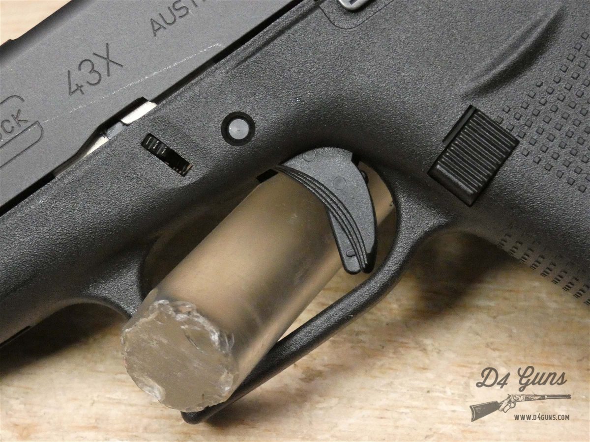 Glock 43X - 9mm  - G43 - Austria - w/ OG Case + 2 Mags! - CCW Pistol-img-8