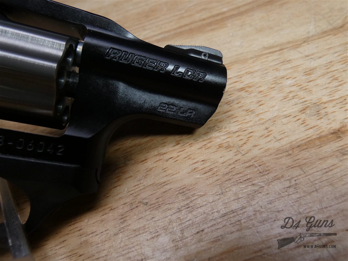 Ruger LCR - .22 LR - Mfg. 2012 - Light Compact Revolver - Hammerless-img-21