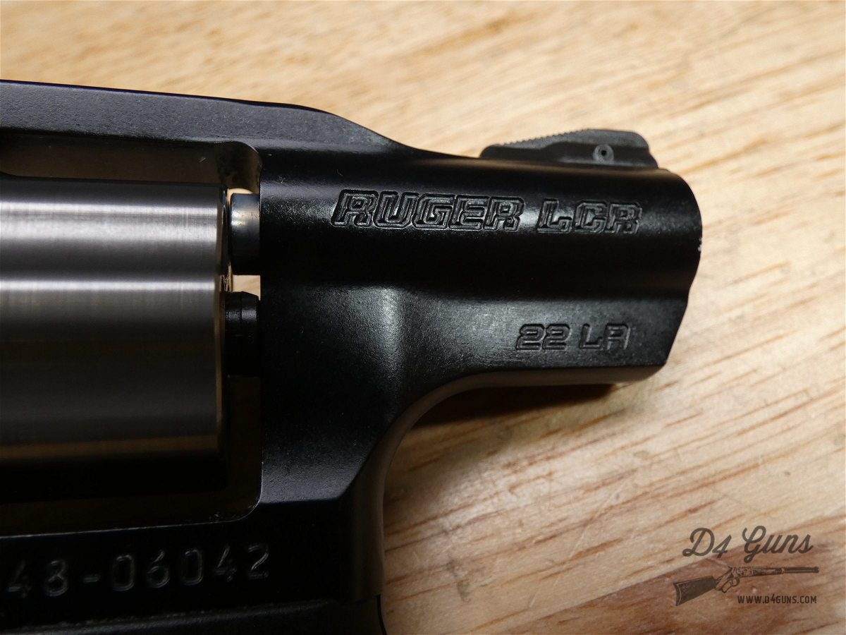 Ruger LCR - .22 LR - Mfg. 2012 - Light Compact Revolver - Hammerless-img-23