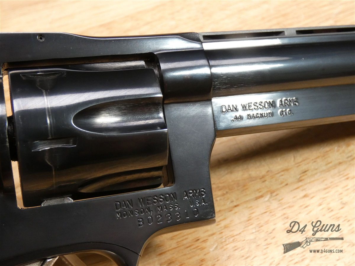 Dan Wesson Model 44 - .44 Mag - w/Holster - 6in BBL - DA/SA Revolver-img-26