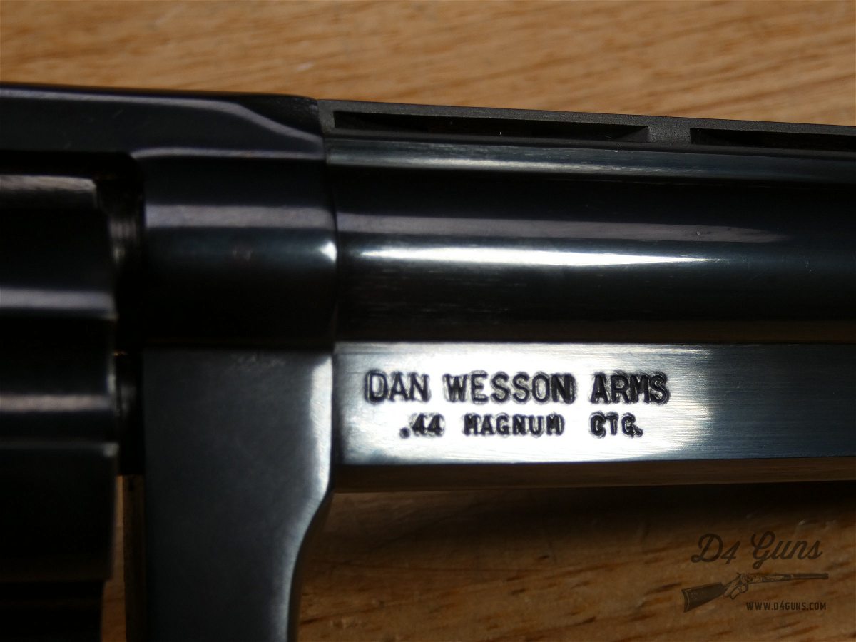 Dan Wesson Model 44 - .44 Mag - w/Holster - 6in BBL - DA/SA Revolver-img-30