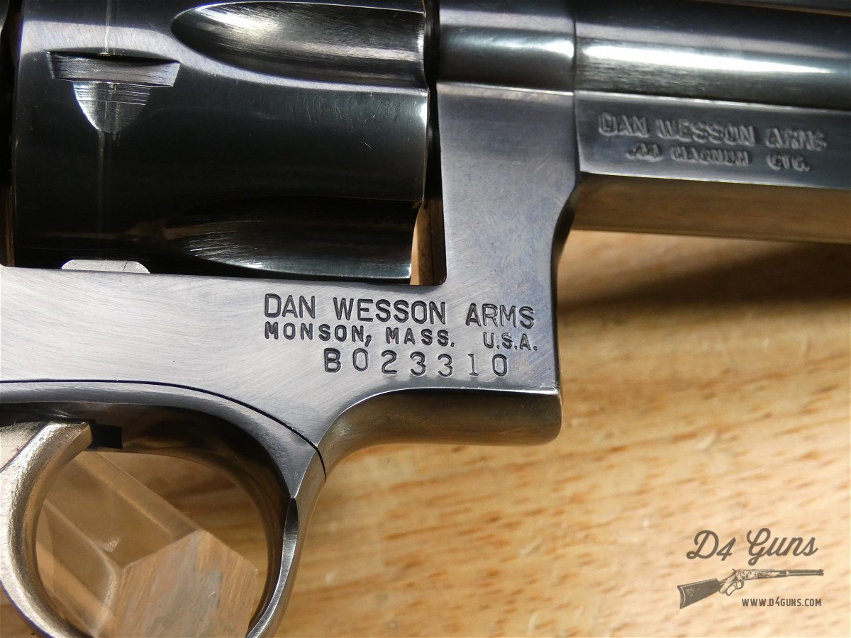 Dan Wesson Model 44 - .44 Mag - w/Holster - 6in BBL - DA/SA Revolver-img-31
