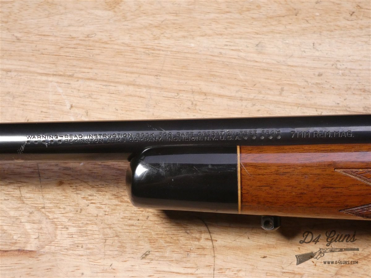 Remington 700 BDL - 7mm Rem Mag - Rem - Hinged Plate - Americas Favorite!-img-40
