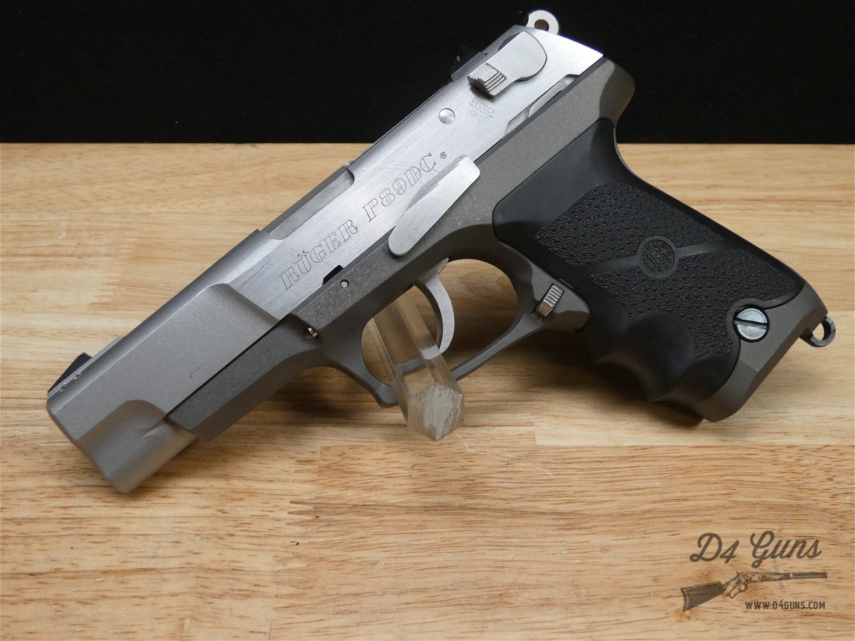 Ruger P89DC - 9mm - P89 - P Series - Mfg. 1991- SA/DA - DeCocker ...