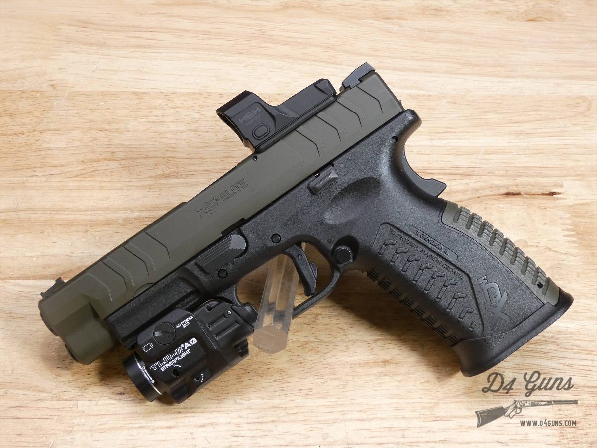 Springfield XDM Elite OSP - 10mm - Hex RDS - TLR-8 - Bear Package ...