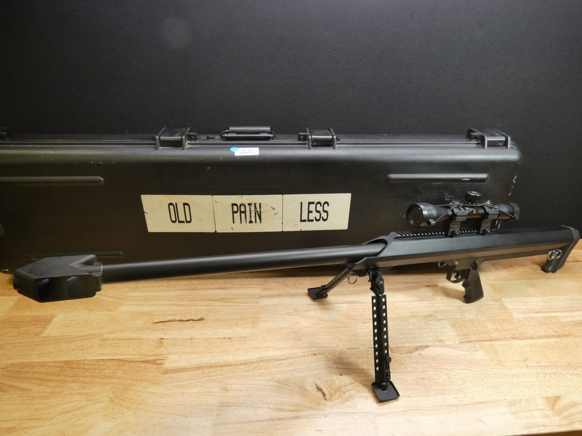 Barrett M99 - .50 BMG - Model 99 Single-Shot w/ Case - Bushnell Elite 3200-img-1