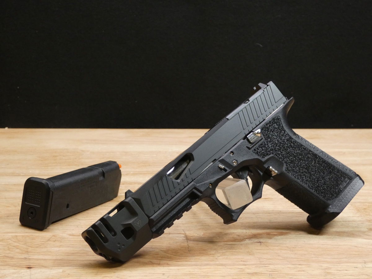 Polymer80 PFC9 - 9mm - P80 - w/ Mag! - w/ SI Comp! - Optics Ready ...