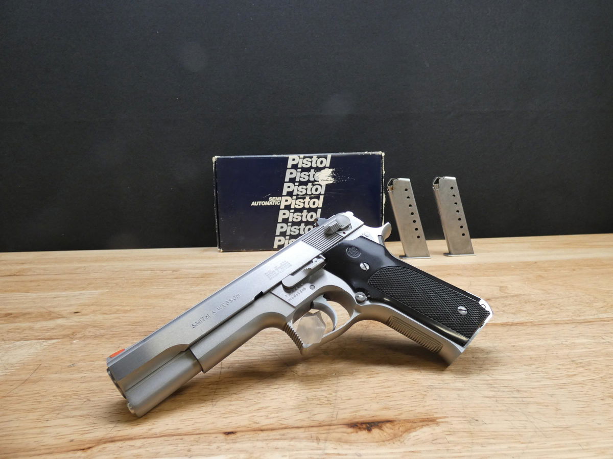 Smith & Wesson 645 Stainless - .45 ACP - Double Action 1911 - 2 Mags-img-1