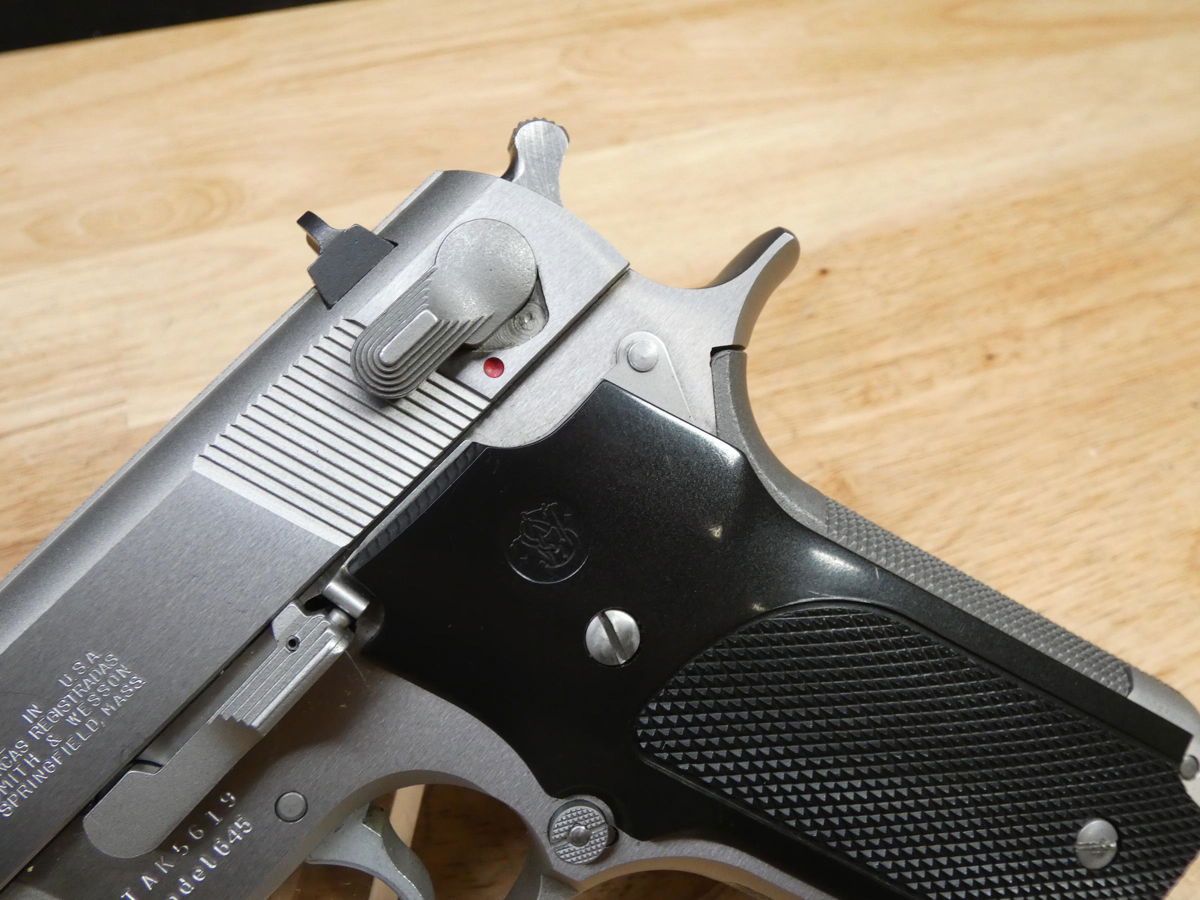 Smith & Wesson 645 Stainless - .45 ACP - Double Action 1911 - 2 Mags-img-6