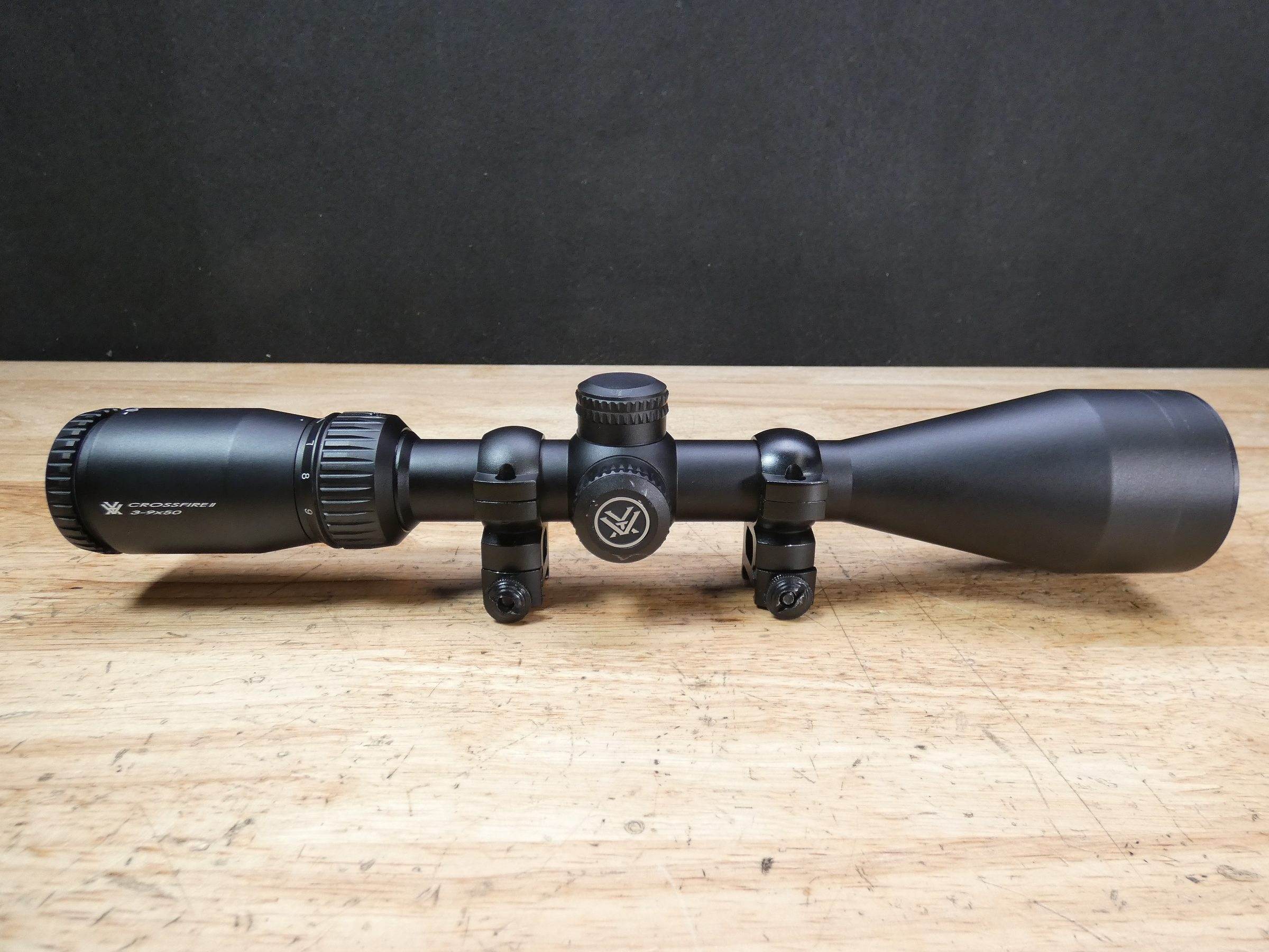 Vortex Crossfire II - 3-9x50 - Rifle Scope - w/Rings! - Gun Scopes at ...