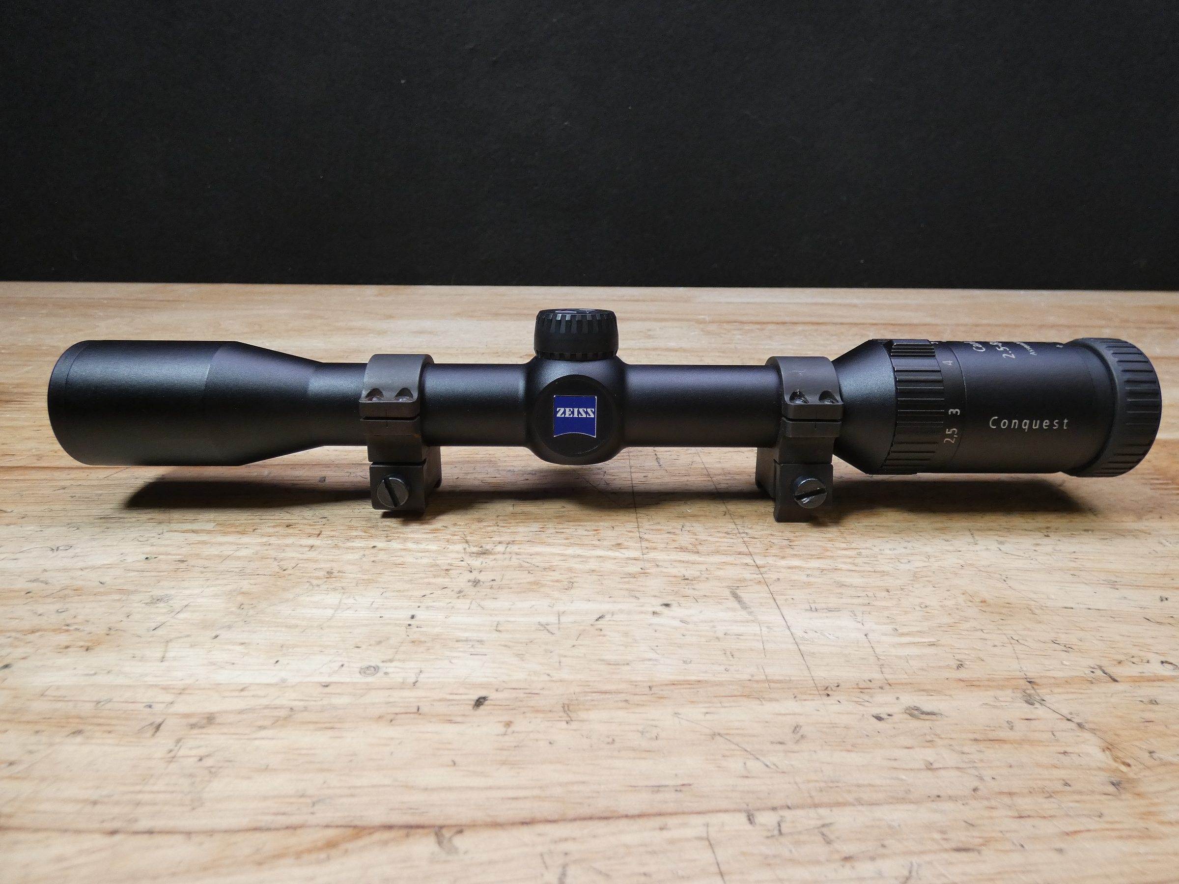 Zeiss Conquest 2.58x32 MC Rifle Scope w/Rings! O Gun Scopes at