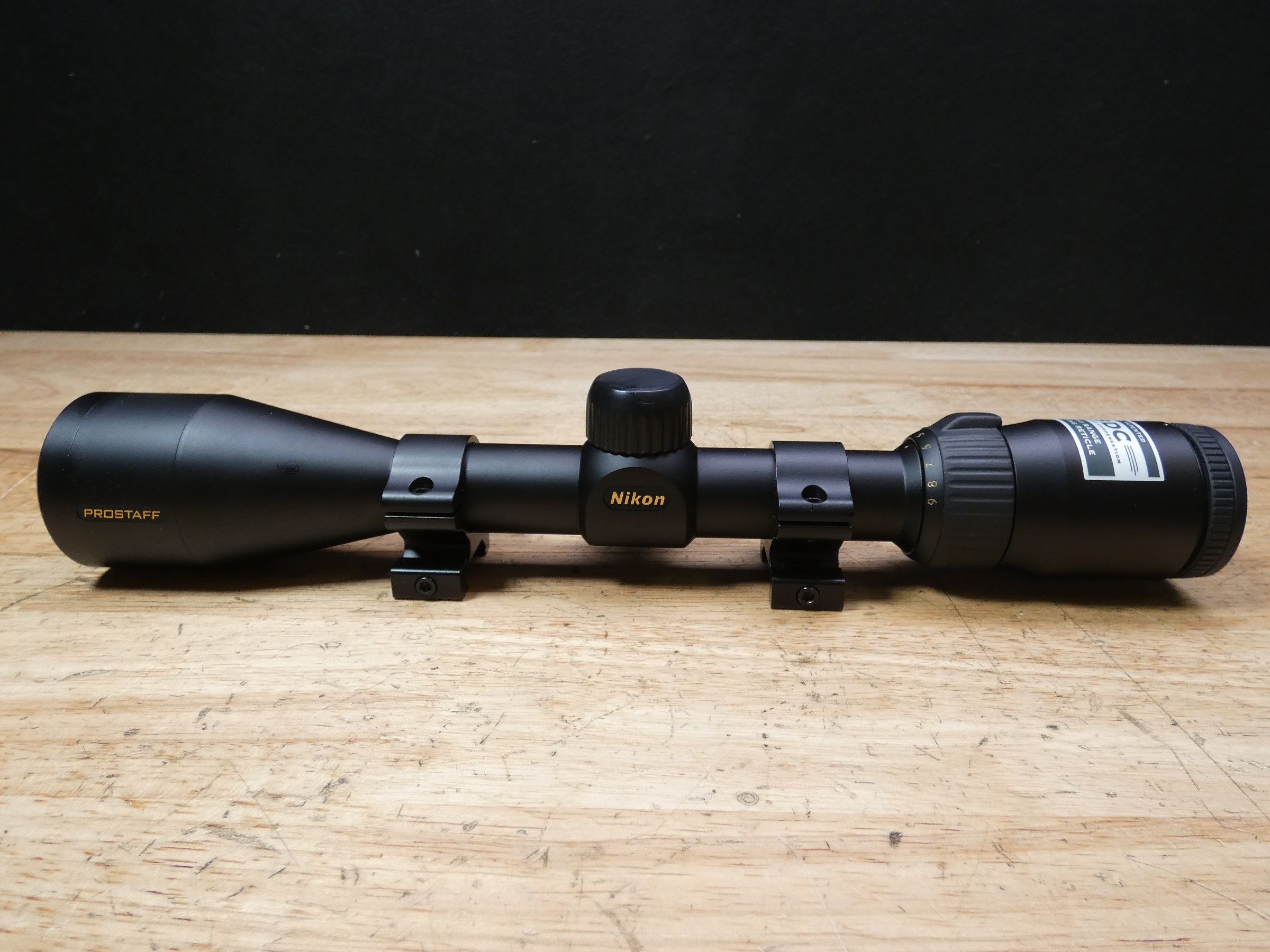 Nikon Prostaff PR31 39X40 Rifle Scope w/Scope Rings and Lens Caps! Gun Scopes at GunBroker