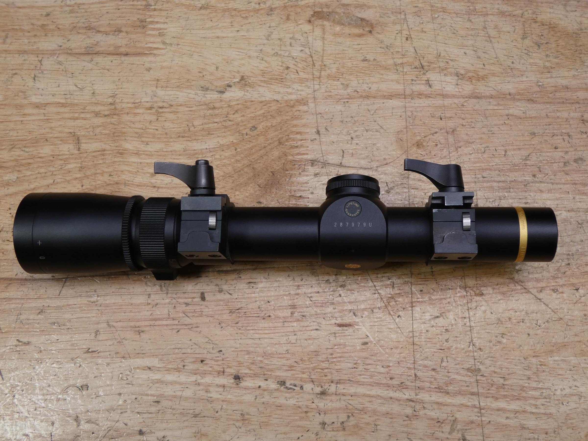 Leupold VX-3 - 1.5-5X20 Rifle Scope - w/Ruger Mounts! - O - Gun Scopes ...