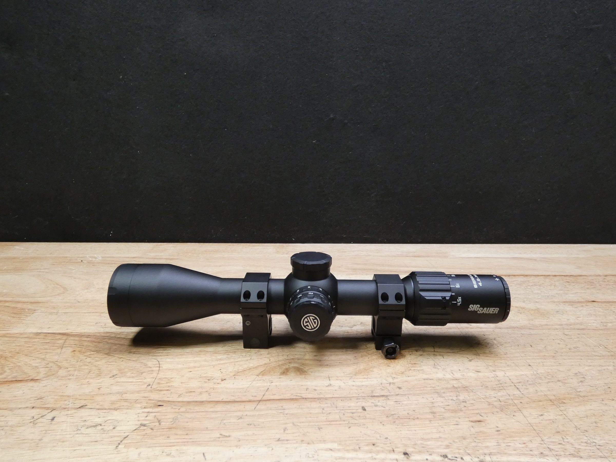 Sig Sauer Sierra3 BDX 4.514x44mm Rifle Scope w/Rings! O Gun Scopes at