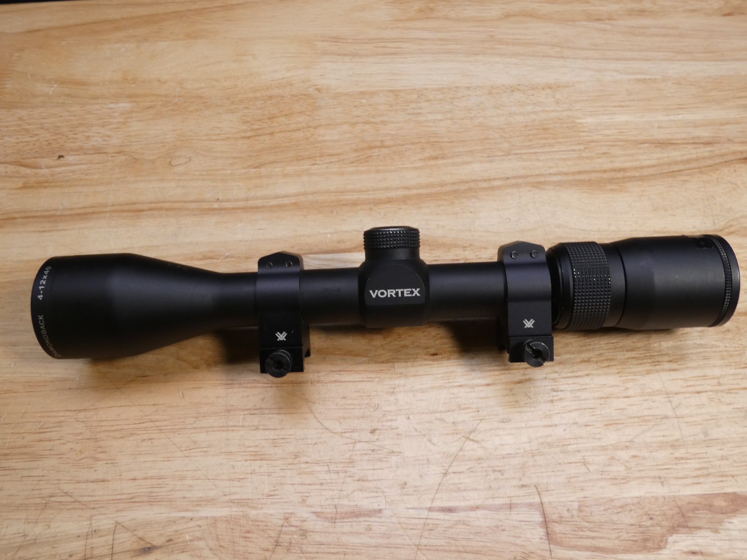 Vortex Diamondback 412X40 w/ Vortex Mounts! O Gun Scopes at