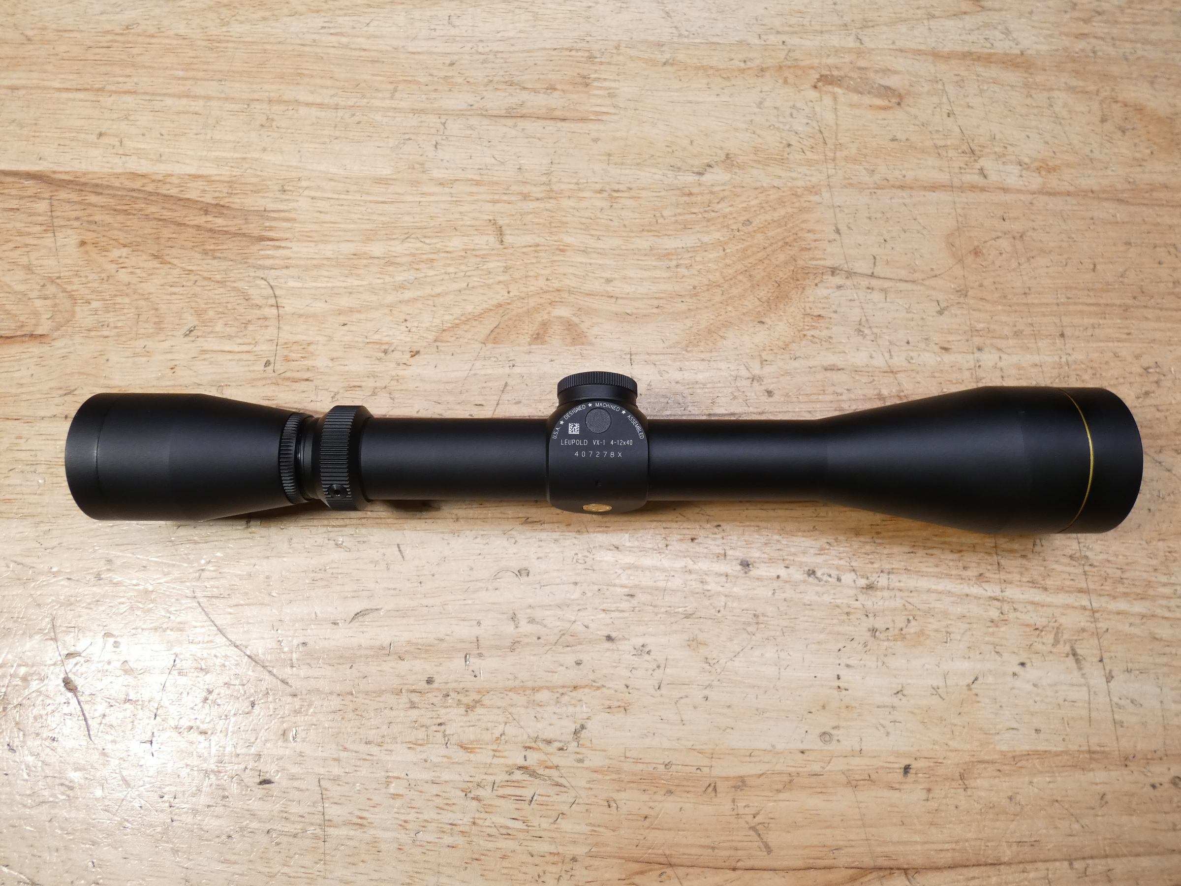 Leupold VX-1 - 4-12X40 Rifle - American Made Glass! - O - Gun Scopes at ...