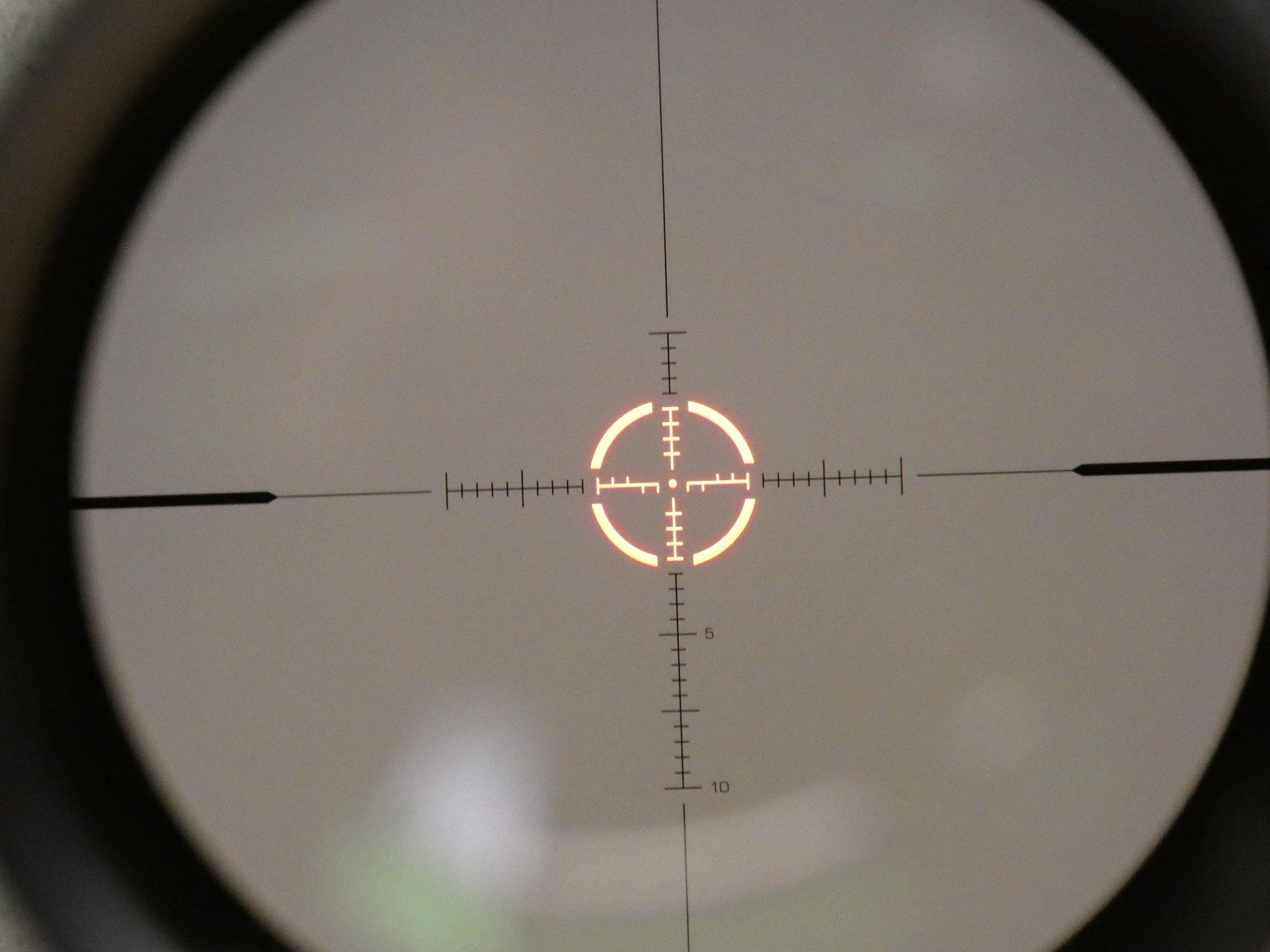 Swampfox Arrowhead 110x24 Rifle Scope Cantilever Mount & Throw Lever O Gun Scopes at